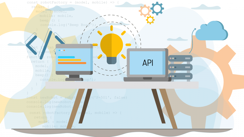 código abierto o API