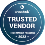 crozdesk - trusted vendor-footer